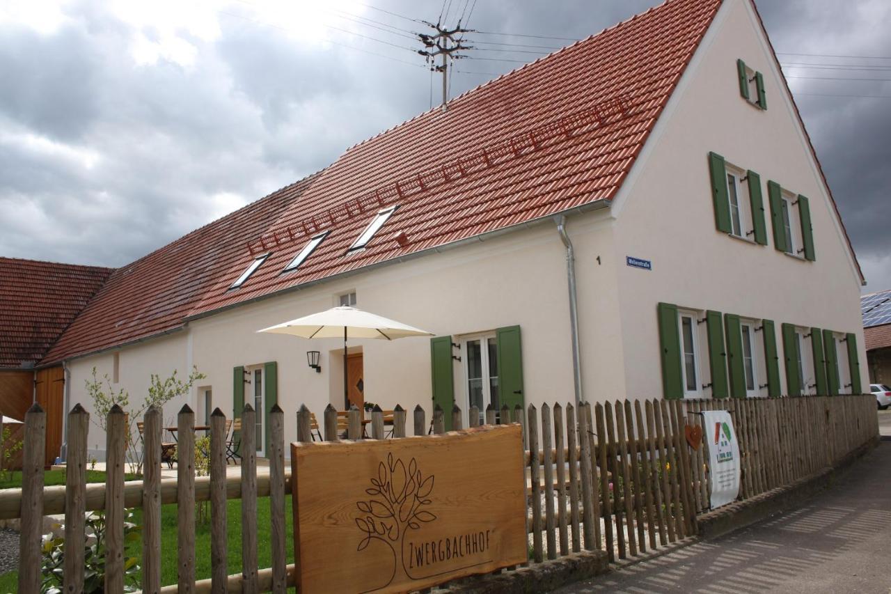Ferienwohnungen Zwergbachhof Haunsheim Buitenkant foto
